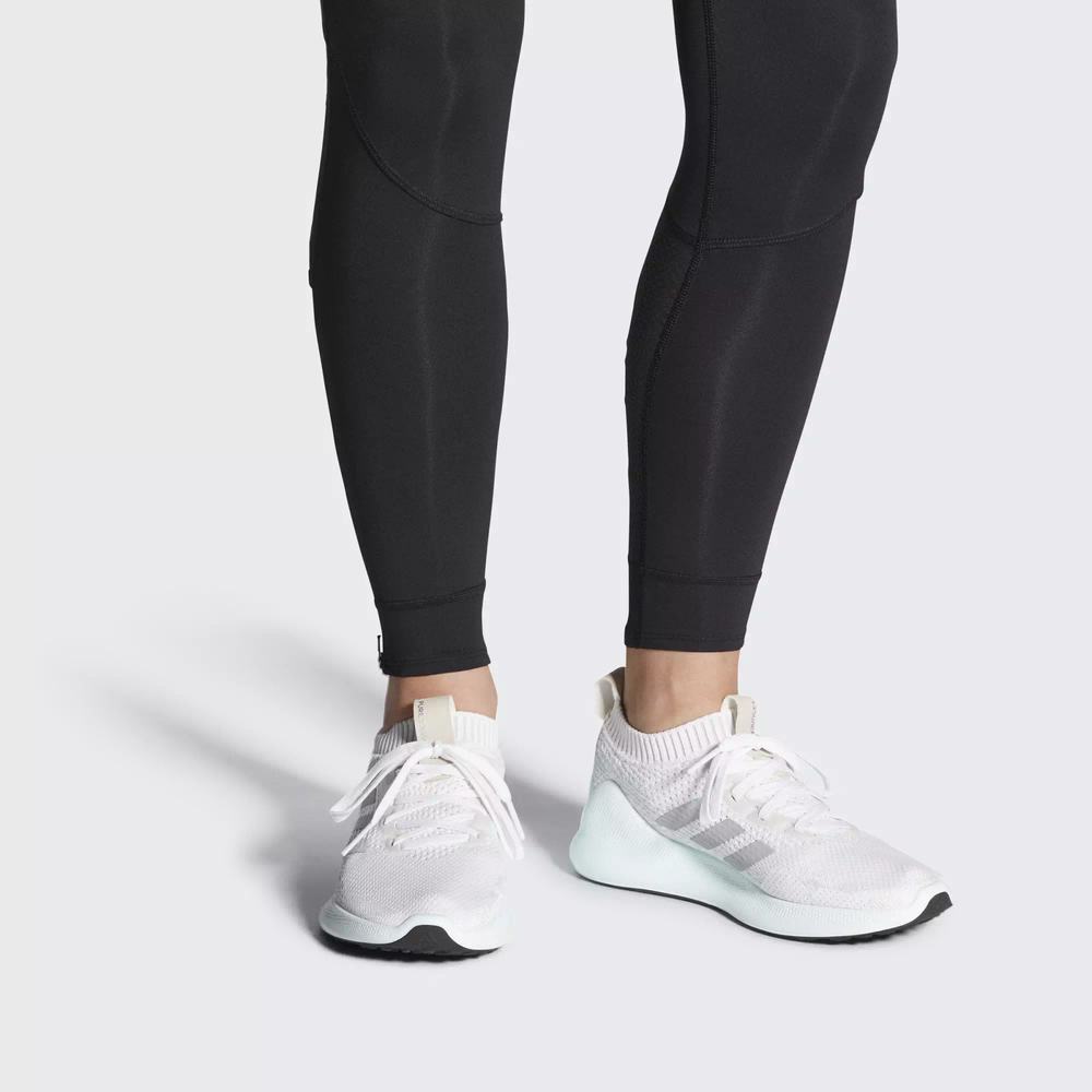 Adidas Purebounce+ Tenis Para Correr Blancos Para Mujer (MX-25129)